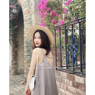 Váy hai dây lụa TSW (tặng kèm dán ngực)