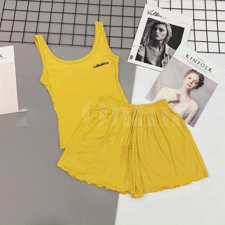 Đồ bộ nữ Thuy Clothing cao cấp - Đồ ngủ nữ mặc nhà chất len tắm mát mịn nhiều màu màu siêu xinh