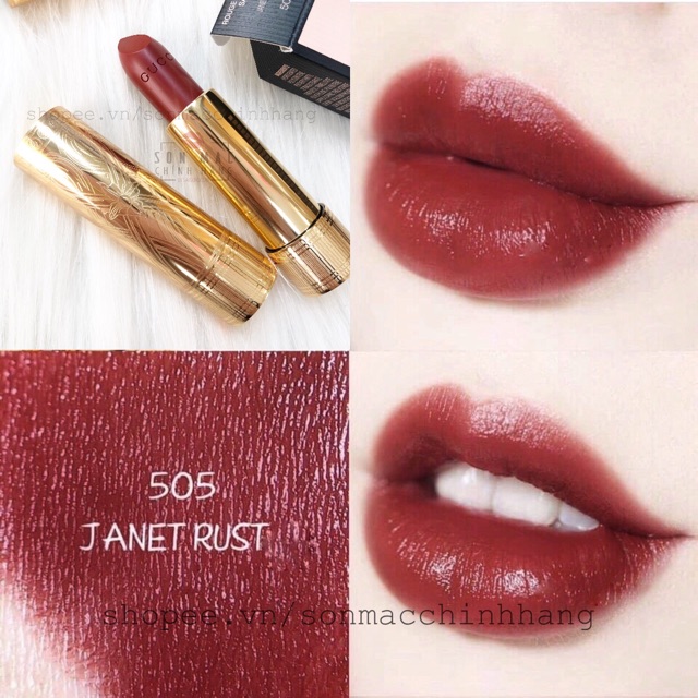 gucci janet rust lipstick