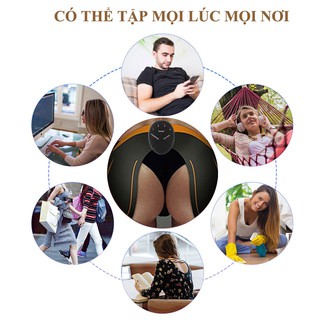 Máy massage EMS hip trainer hỗ trợ săn chắc mông