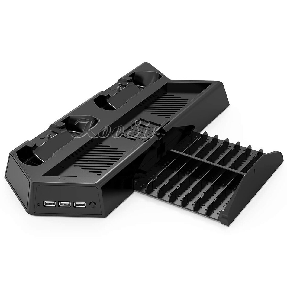 Giá Đỡ + Chuôi SạC TảN NhiệT Cho Tay CầM Chơi Game PS4 / SLIM / PRO PlayStation 4