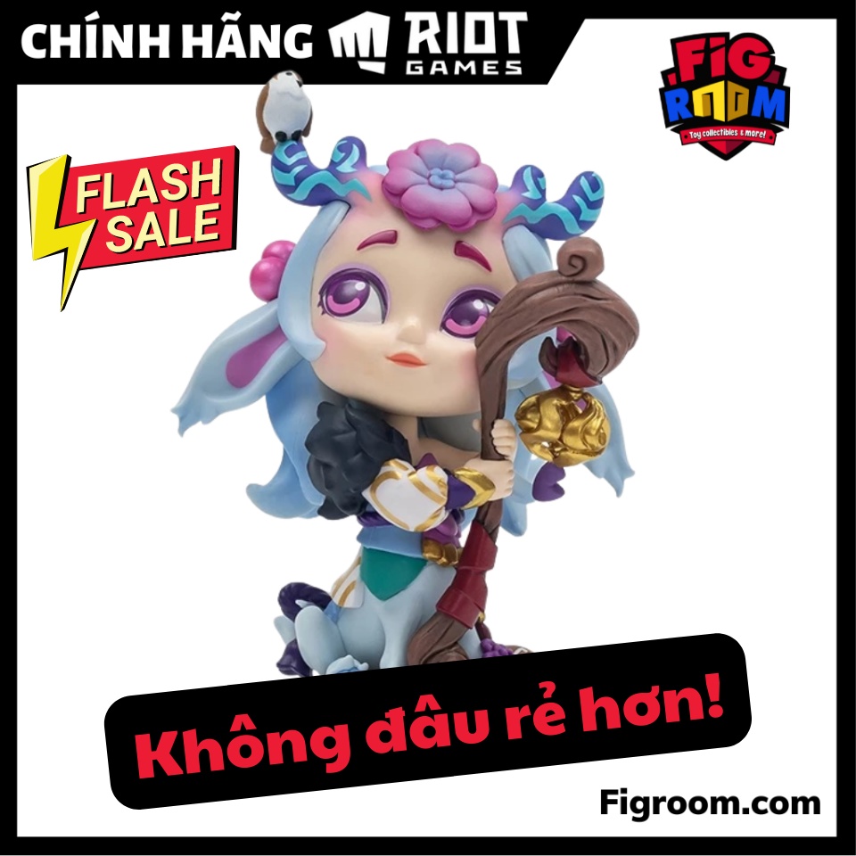 Mô hình LoL Lillia Mộng Tưởng Tiên Nữ 14cm - LILLIA SPIRIT BLOSSOM FIGURE