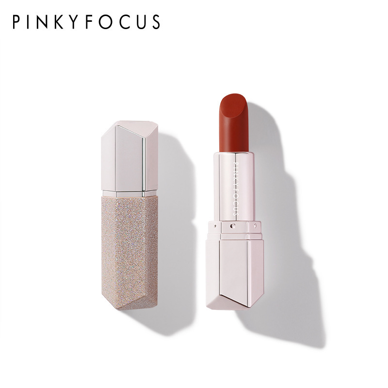 Son lì PINKYFOCUS thỏi hình kim cương pha lê lấp lánh | BigBuy360 - bigbuy360.vn