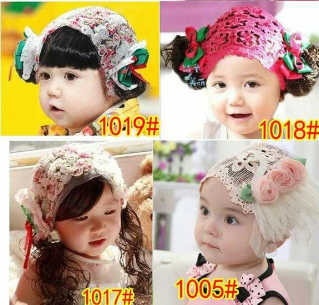 Tóc giả cho bé