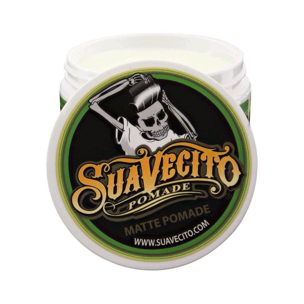 Sáp Vuốt Tóc Nam SUAVECITO Matte Pomade 113Gr Hàng Chính Hãng + Xịt Dưỡng Tóc AZENMAN Parana 20ml + Lược Chải Tóc Pomade