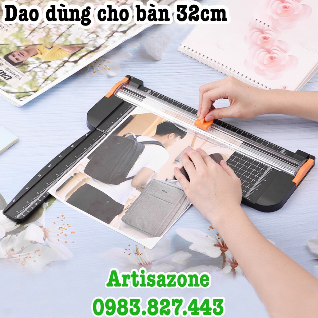 Lưỡi dao thay thế dùng cho bàn trượt cắt giấy - Hàng loại tốt