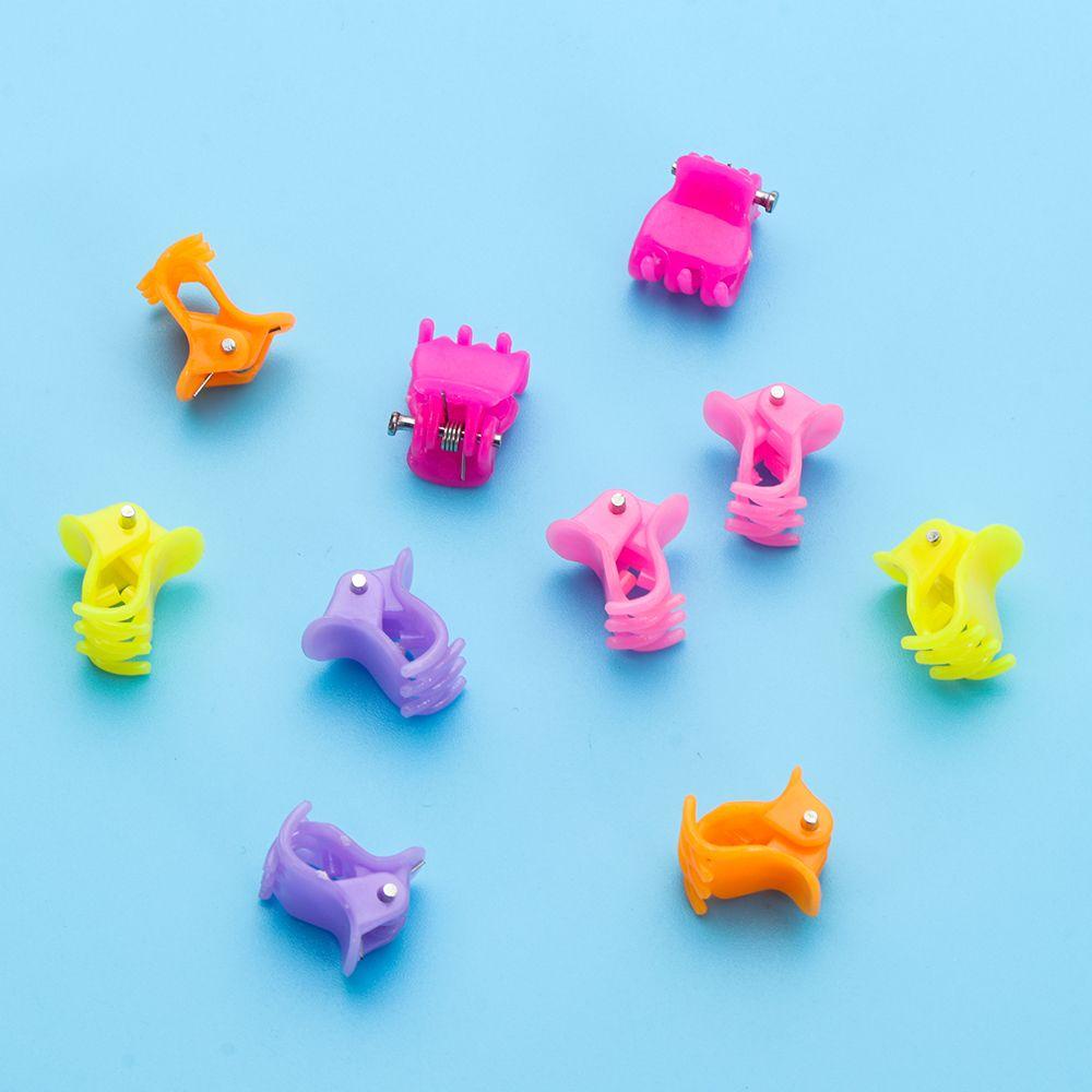 BEBETTERM Set 10 Kẹp Tóc 1cm Cho Búp Bê Barbie