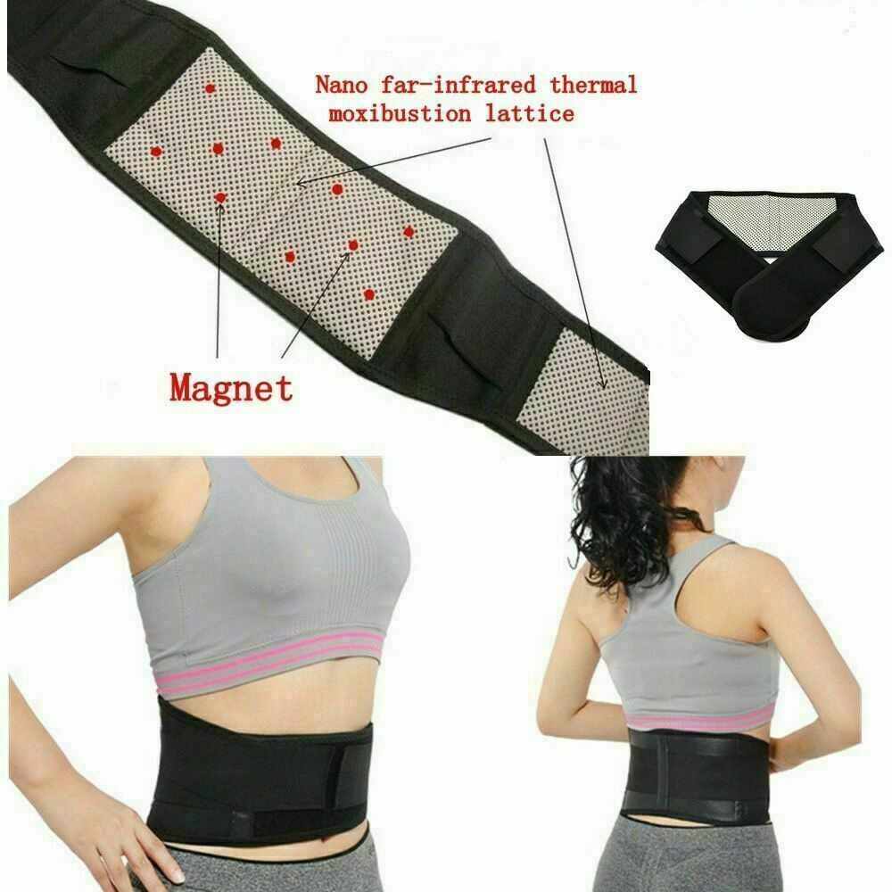 Đai Thắt Lưng Từ Tính Hỗ Trợ Điều Chỉnh Tư Thế Giảm Đau Dành Cho Unisex