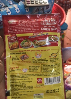 5 gói Bột chiên giòn aji-Quick 42g