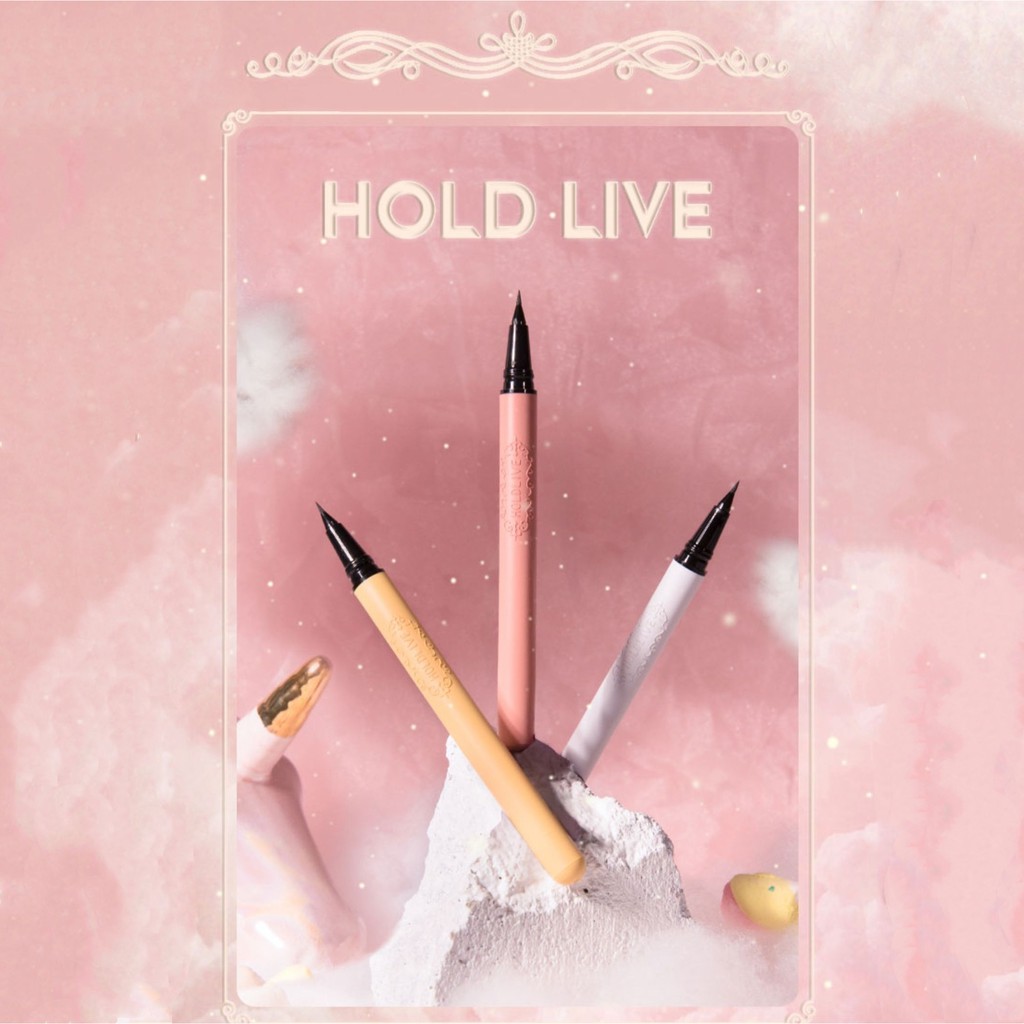 Bút kẻ mắt HOLD LIVE chống thấm nước lâu trôi nét mảnh Slim Smooth Eyeliner HL447 HLIV60