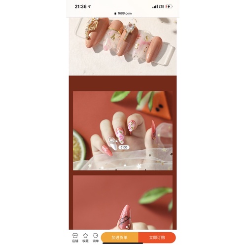 Charm đá cao cấp ,phụ kiện trang trí nail / móng tay