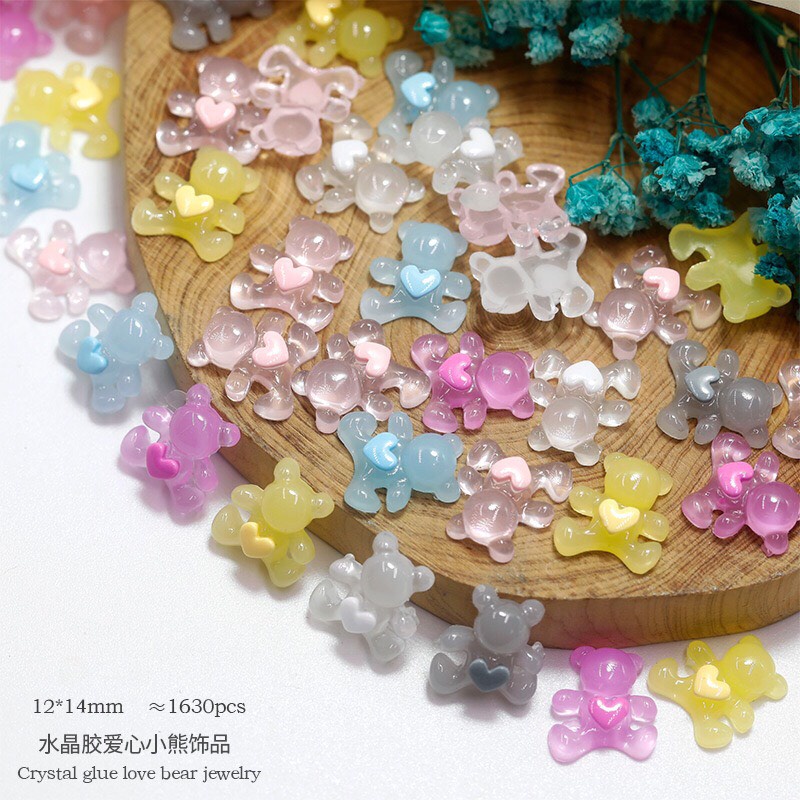 Set charm nơ, gấu, mix các loại - Nailgiare