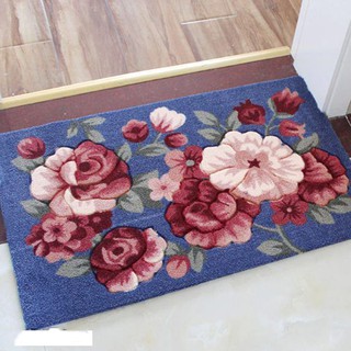 Thảm chùi chân 3d kt 40*60cm có viền