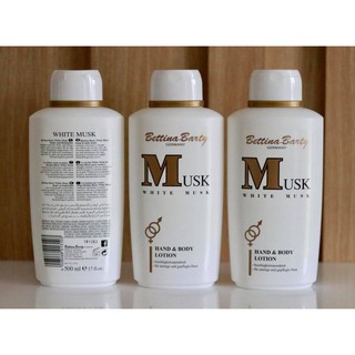 Hàng Đức Dưỡng thể Bettina Barty White Musk Hand and Body Lotion