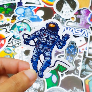Combo Sticker trang trí chủ đề Vũ Trụ (Galactic)