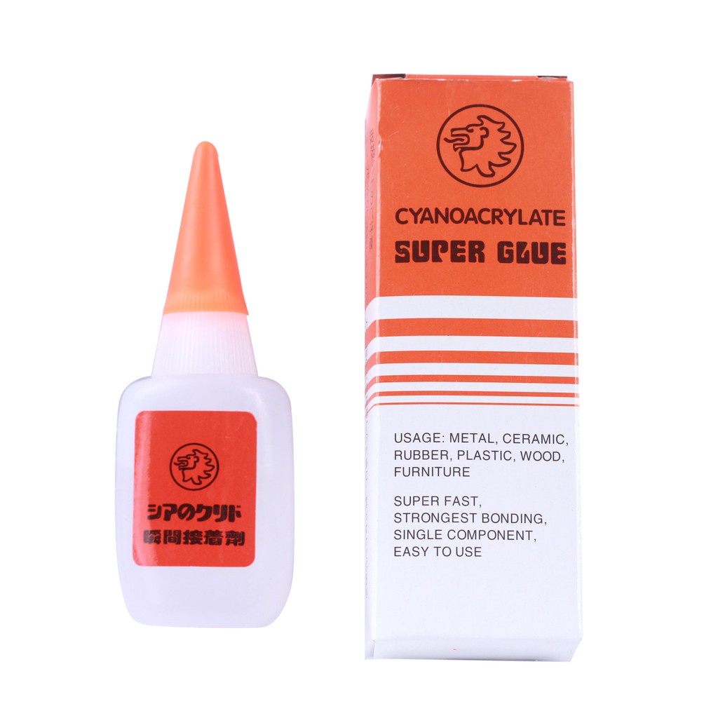 Keo lạnh, Keo dán sắt Super Glue (Hộp Cam)