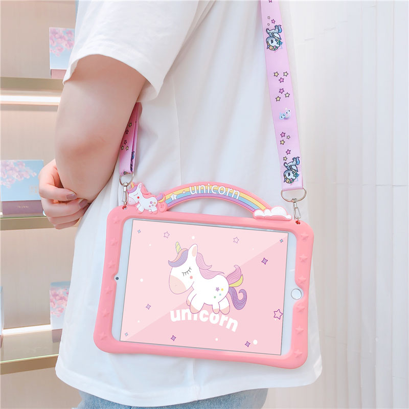 Ốp bảo vệ máy tính bảng hình kỳ lân cho APPLE IPAD MINI 1 2 3 4 5 IPAD 2 3 4 6 5 AIR 1 2 3 2017 2018 PRO 9.7" PRO 10.5" | BigBuy360 - bigbuy360.vn