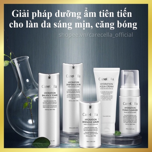 Bộ Dưỡng Da CareCella Hàn Quốc - Set 5 Sản Phẩm Dưỡng Da Cơ Bản CareCella Hydration