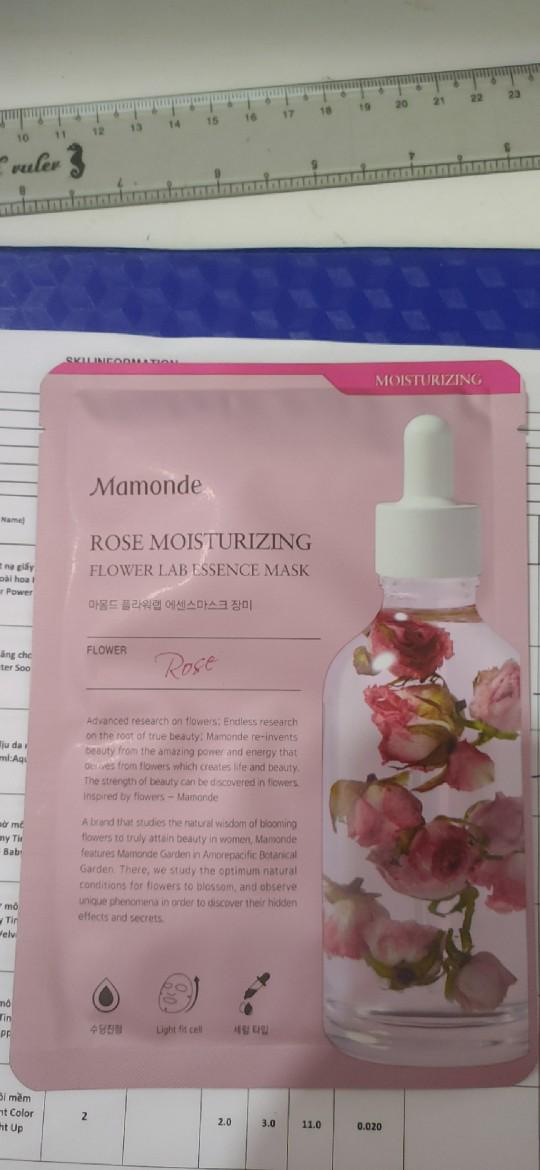[HB Gift] Bộ 5 mặt nạ giấy dưỡng da chiết xuất từ các loài hoa Mamonde Sheet Mask Flower Power 5 Day Sampler (25MLx5)
