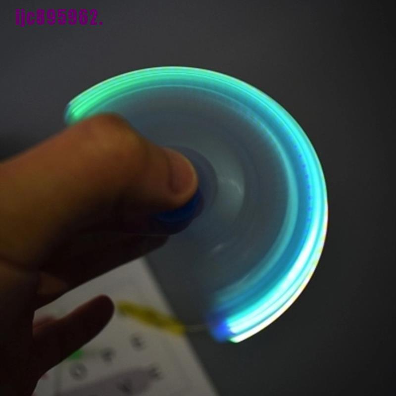 Con quay đồ chơi Fidget Spinner có đèn Led dạ quang