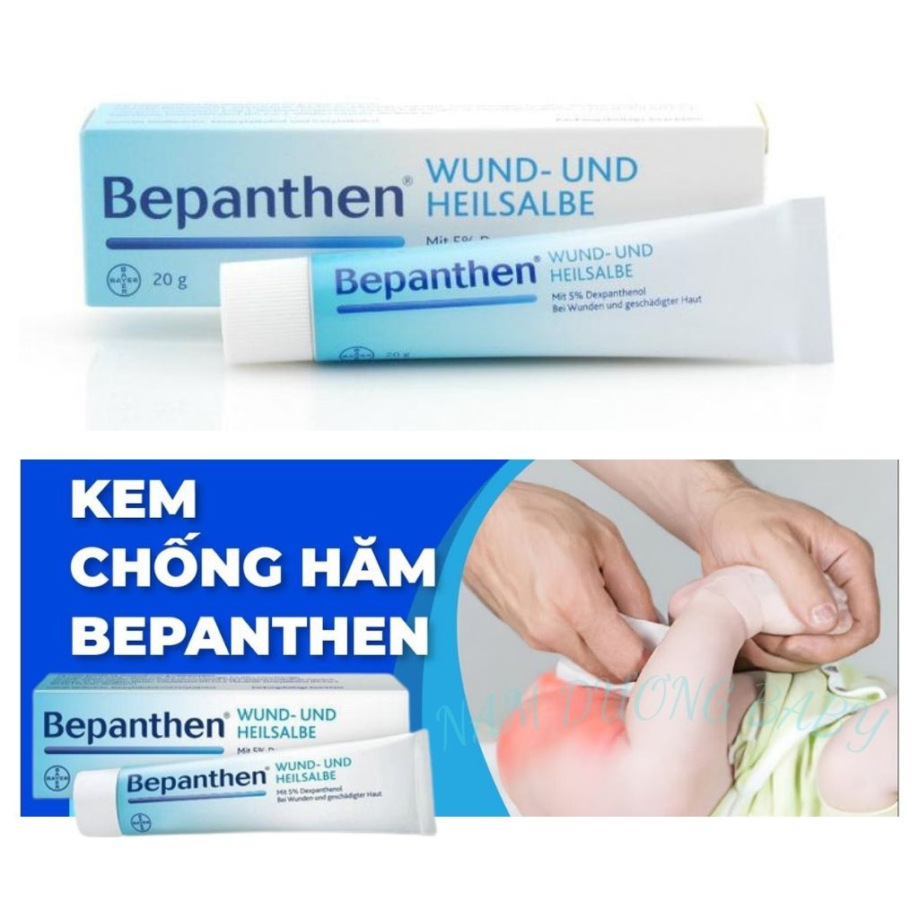 Kem chống hăm Bepanthen Hàng Nội Địa Đức, an toàn cho bé