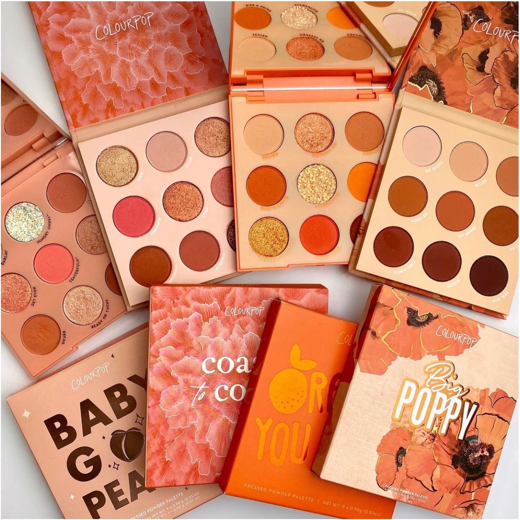 Bảng mắt Colourpop nhiều màu