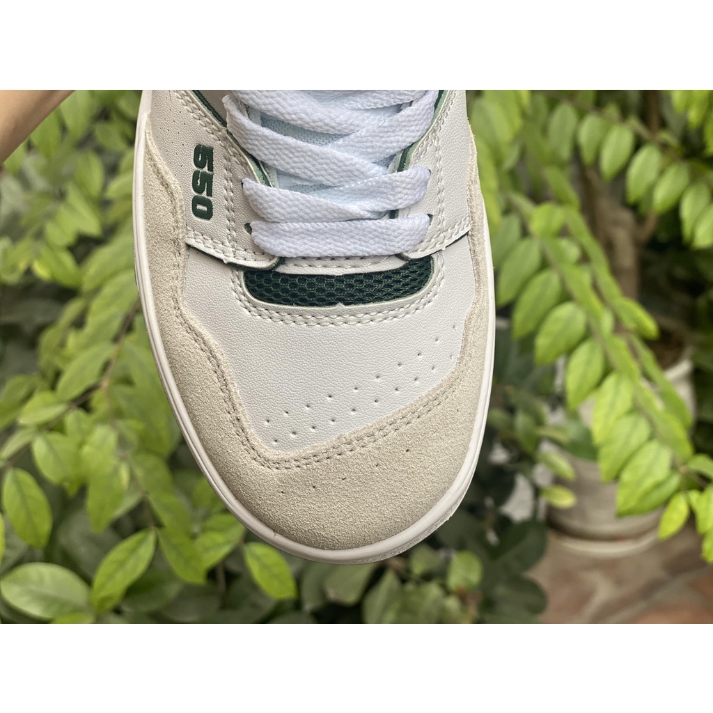 Giày Sneaker NB 550 White Green Cao Cấp Fullbox, Giày thể thao nam nữ newbalance 550 trắng xanh hot trend 2021 | BigBuy360 - bigbuy360.vn