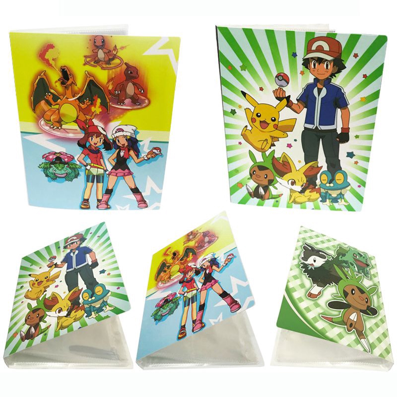 Cuốn Album Đựng Thẻ Pokemon Bằng Nhựa PVC 240 Ngăn