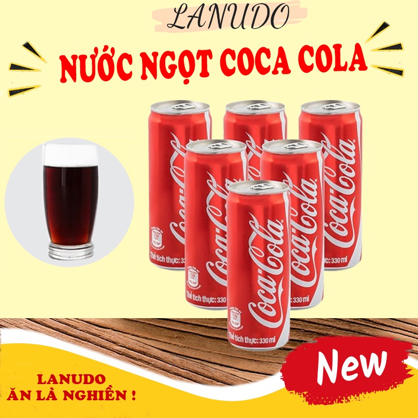 Nước Ngọt Coca Vị Nguyên Bản Lon 330ml