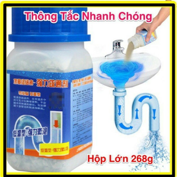 Bột thông tắc cống YUHAO cực mạnh - thông tắc cống, đường ống, bồn cầu, Bồn rửa mặt