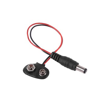 Dây đế pin 9v ra đầu jack dc 5.5x2.1mm