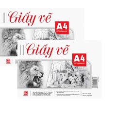 Giấy vẽ A4 Hồng Hà 4943