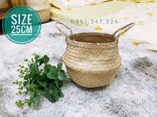 Giỏ cói size 20 25 30