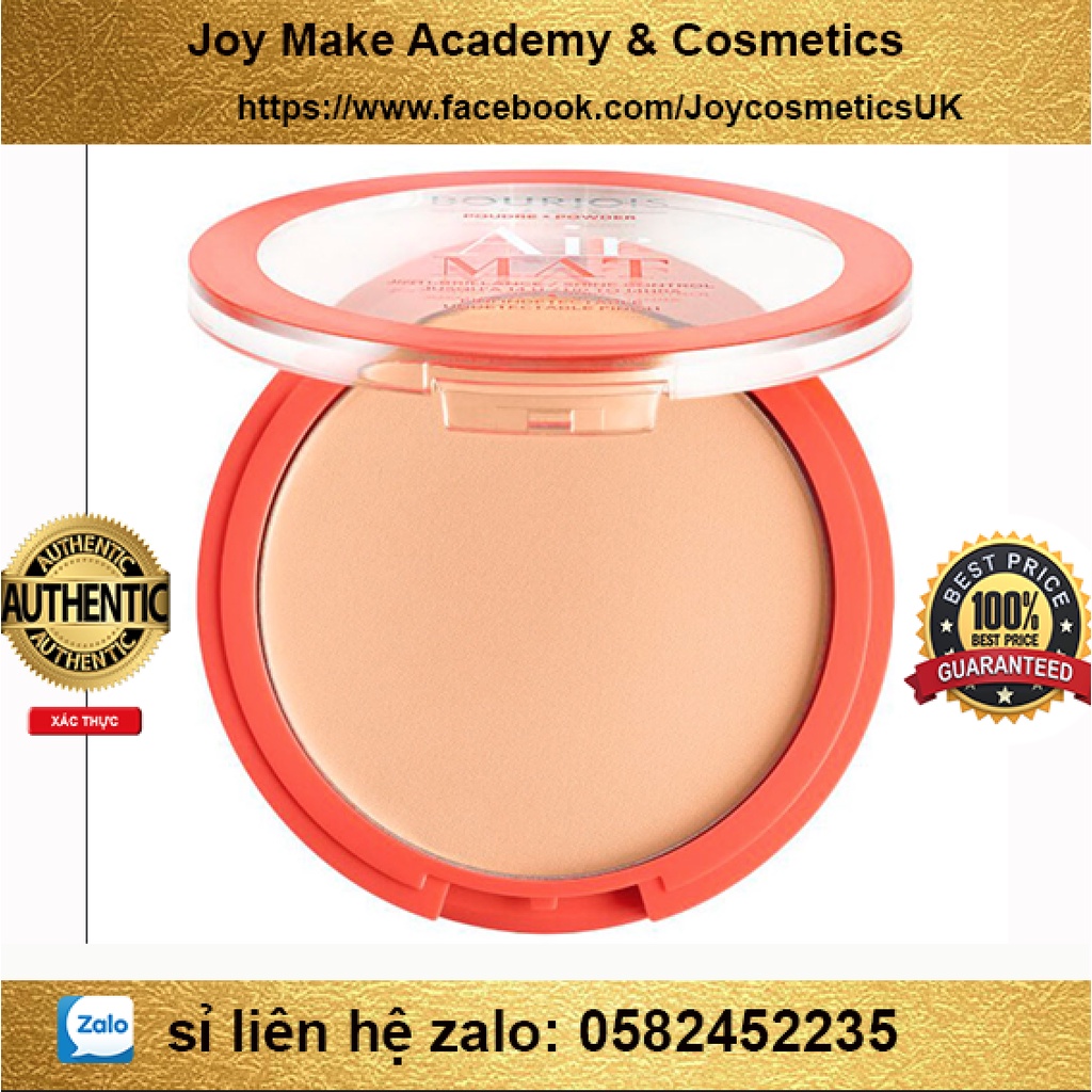 Phấn phủ kiềm dầu 14h bourjois air mat powder  Bill anh