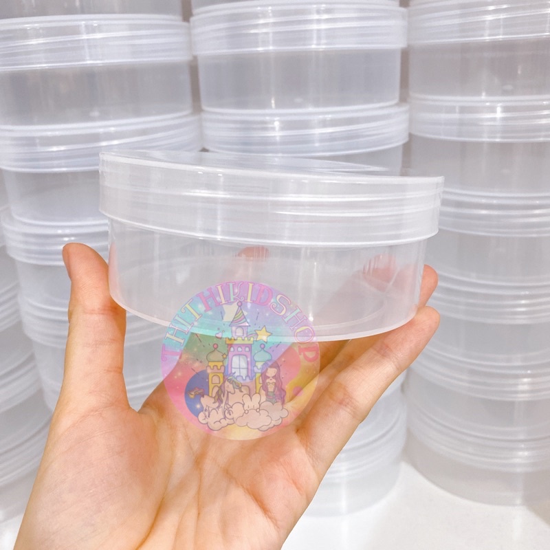 Hủ nhựa OG slime / 250ml /9,9x3,7cm