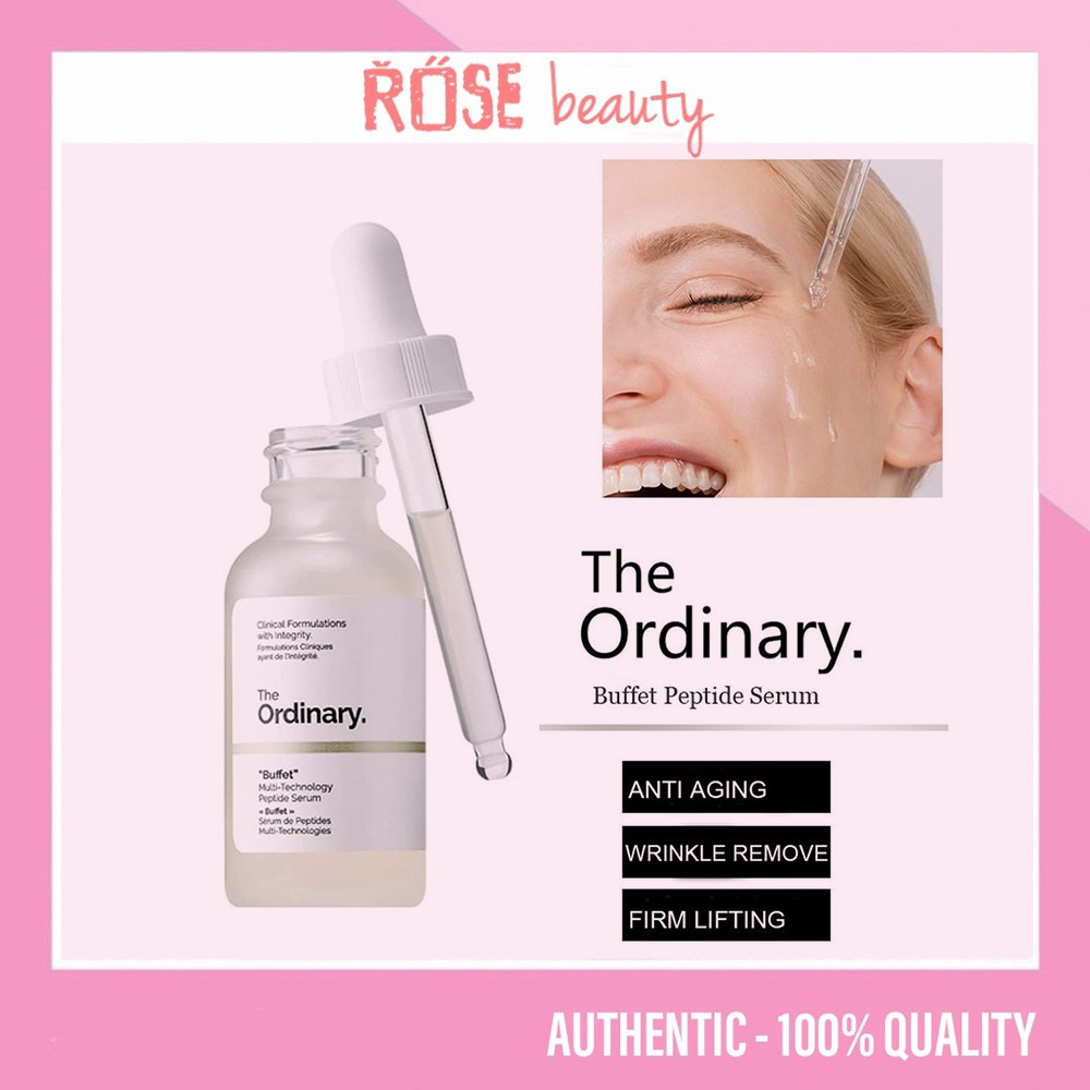 (BILL CANADA) Serum The Ordinary Buffet Multi-Technology Peptide Serum chống lão hóa toàn diện