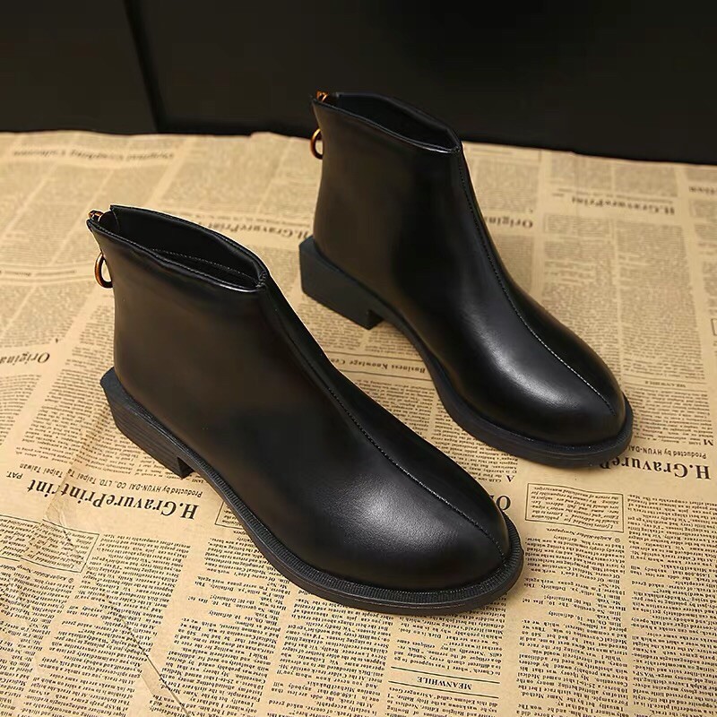 Bốt nữ cổ thấp đế bằng | BigBuy360 - bigbuy360.vn