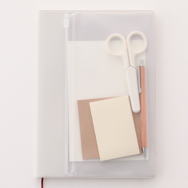 Muji Túi Khóa Trượt A5