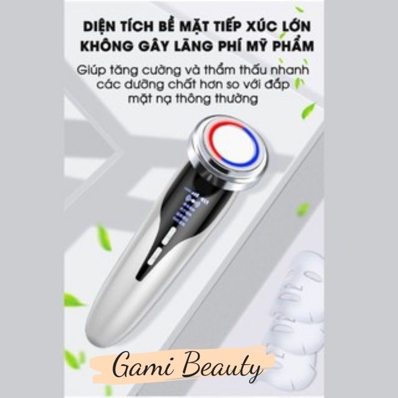 Máy Massage Mặt Gami Chăm sóc và mát xa da mặt toàn diện làm sạch trẻ hóa da mặt tăng đàn hồi cho da | BigBuy360 - bigbuy360.vn