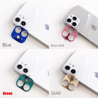 For iPhone 12 Mini 11 Pro Max Metal Back Camera Lens Guard Circle Case Cover Ring Protector
