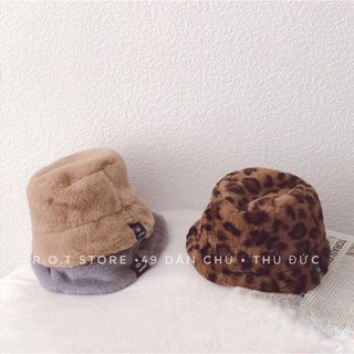 Mũ lông Hàn Quốc dễ thương cho bé