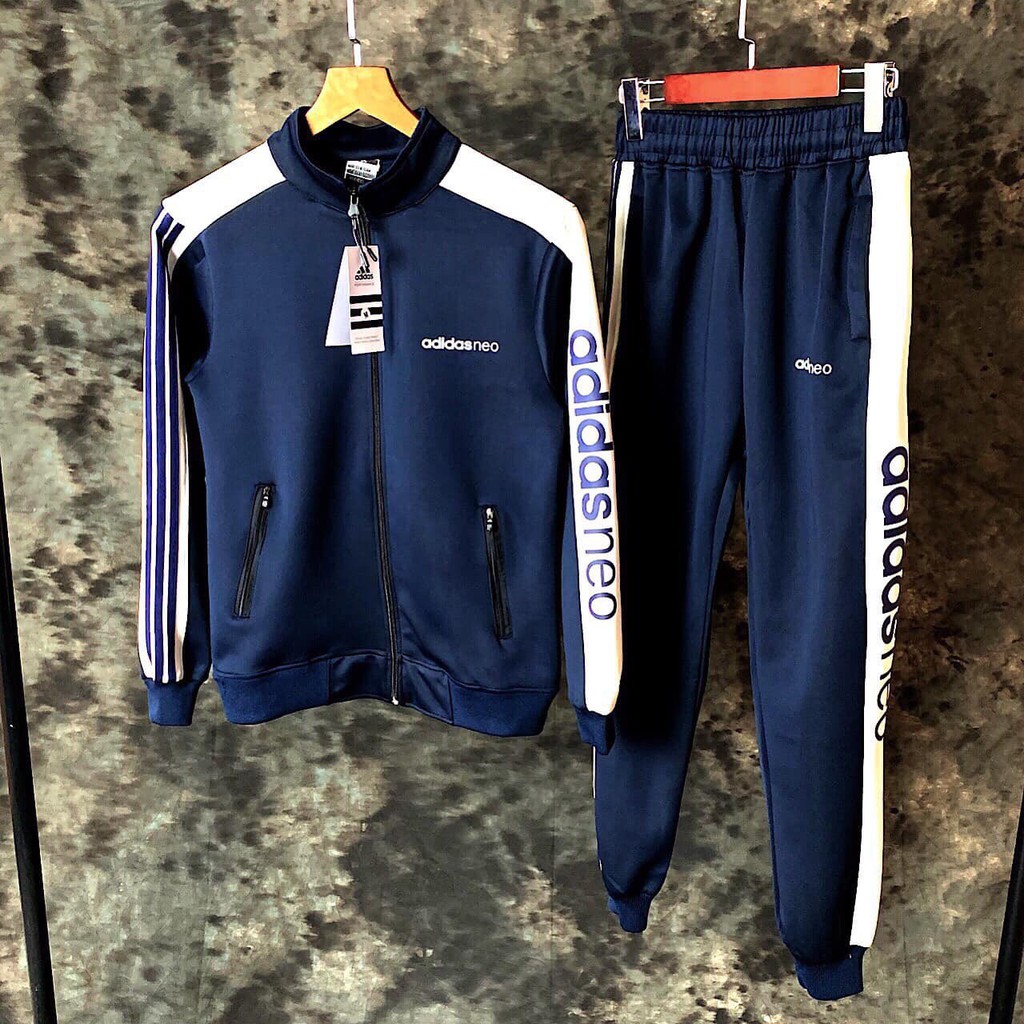 Bộ nỉ nam nữ thể thao chất liệu cao cấp - Đồ bộ thu đông đẹp - Full màu full size - BD23