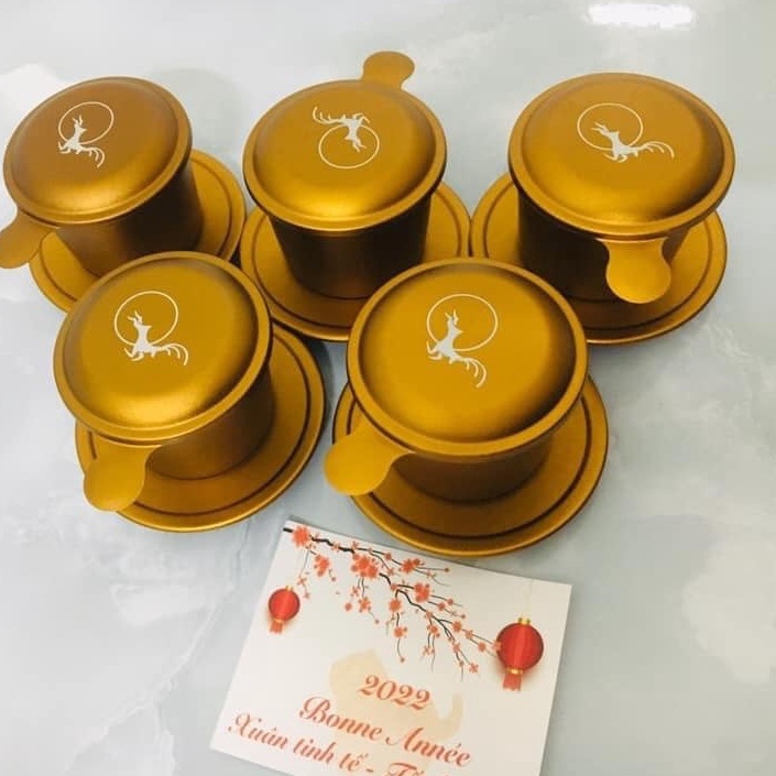 Phin pha cà Phê bằng nhôm Anode, an toàn với người sử dụng