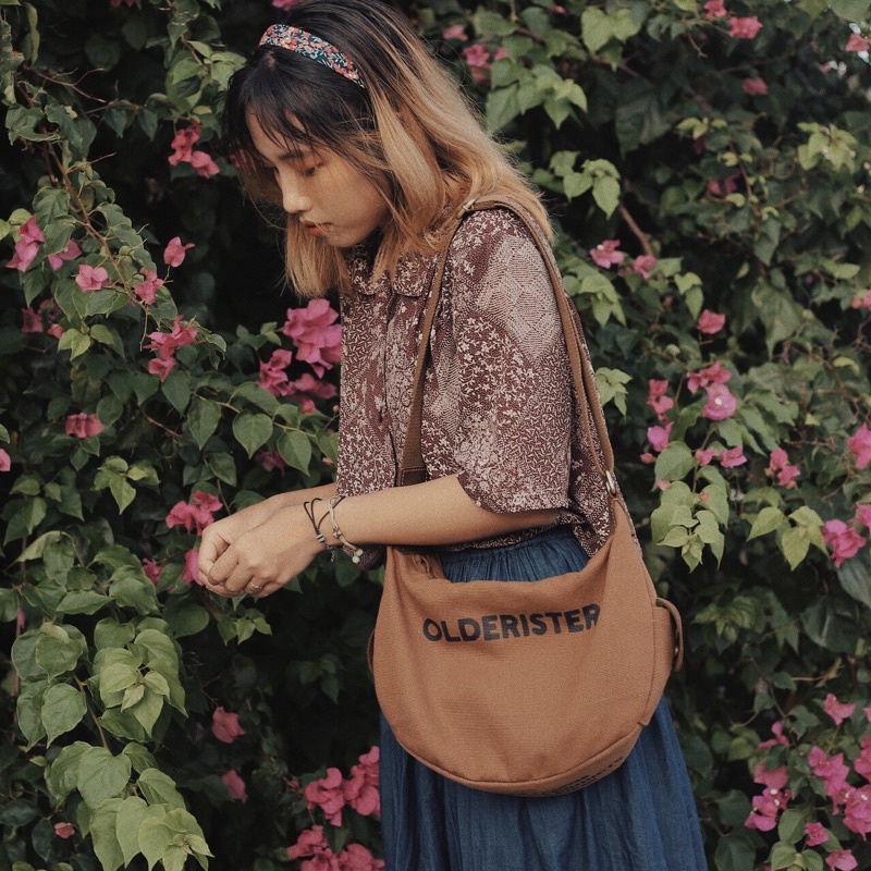 Túi đeo chéo nam nữ Mili-Cross Bag handmade Olderister - Tiệm Cũ Kĩ