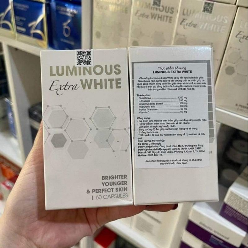 Viên uống trắng da, trẻ hóa da LUMINOUS WHITE