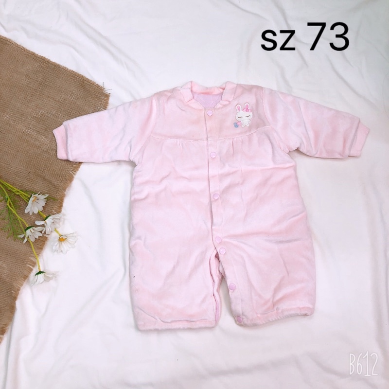 Body trần bông dày- Body ủ mặc đại hàn, trời lạnh cho trẻ  9-12 tháng