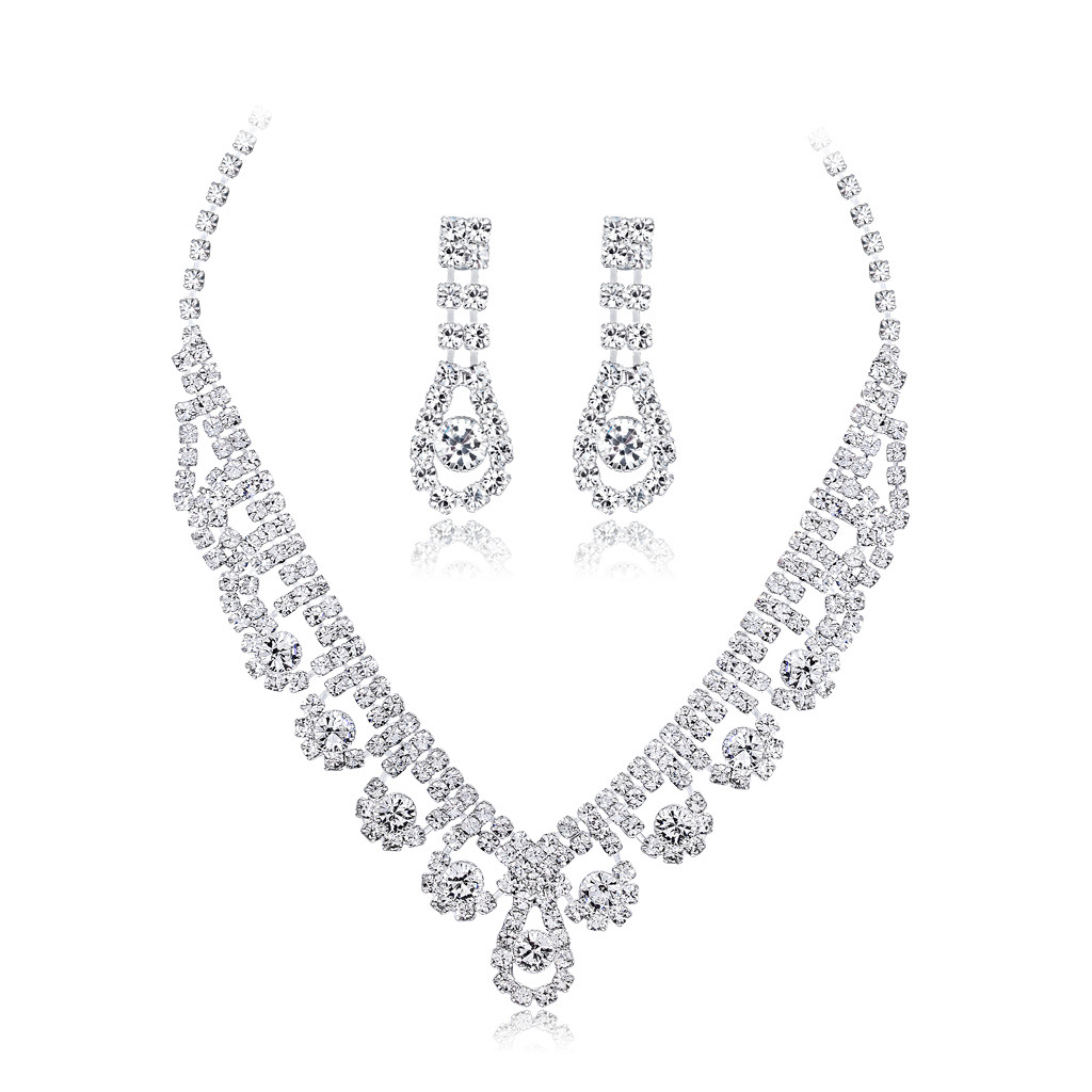 Bộ Phụ Kiện Thời Trang Nữ,Set 2 Món Thời Trang Cao Cấp  Đính Đá Sang Trọng UMI CA455