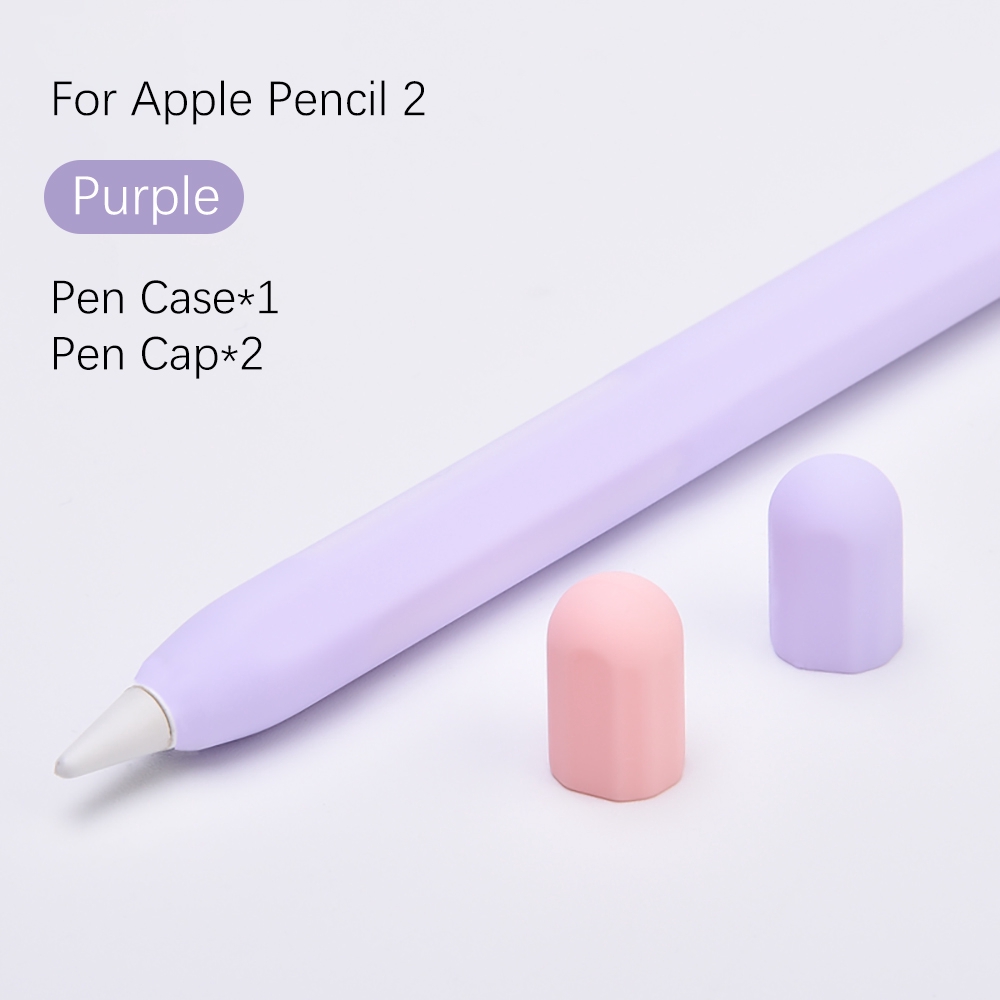 Ready Ốp bảo vệ Apple Pencil 1 và Pencil 2 chất liệu silicon cao cấp, vỏ ốp cover Apple Pencil silicon hình củ cà rốt dễ thương