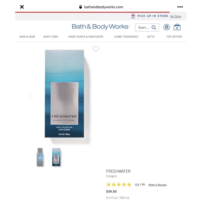 Nước hoa nam cologne COAST/ FRESH WATER 𝑩𝑨𝑻𝑯 &𝑩𝑶𝑫𝒀 𝑾𝑶𝑹𝑲𝑺 𝑬𝑨𝑼 𝑫𝑬 𝑪𝑶𝑳𝑶𝑮𝑵𝑬 - 100𝒎𝒍 | BigBuy360 - bigbuy360.vn