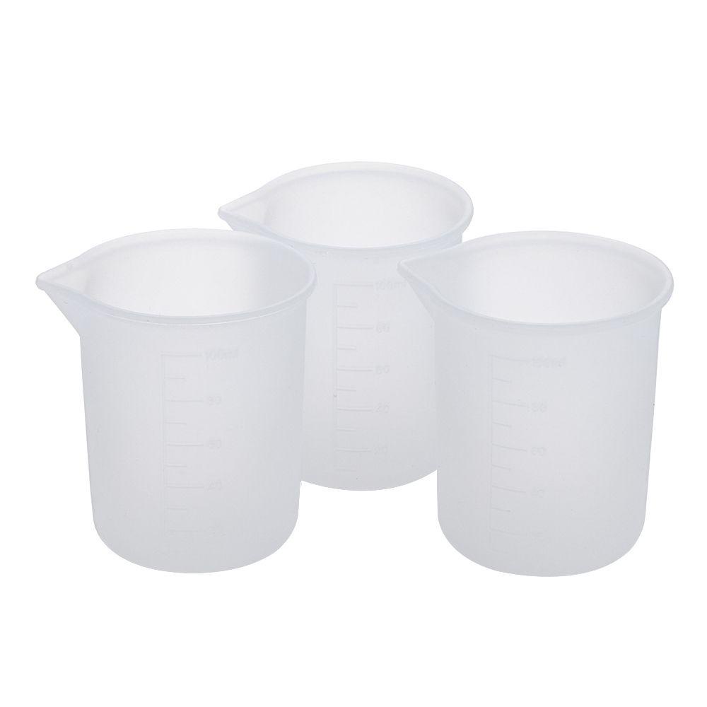 NIUYOU Set 1 / 3 Cốc Đo Lường 30ml Bằng Silicone Chống Dính Tiện Dụng